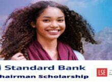 Standard Bank Africa Chairman’s Scholarship 2023 at LSE