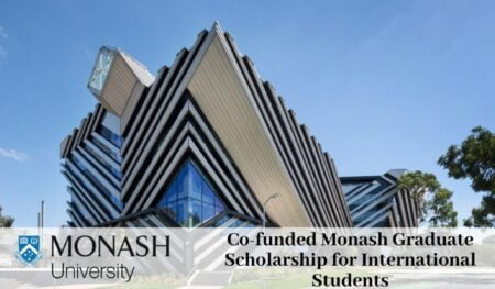 Co-funded Monash Graduate Scholarship 2023 at Monash University