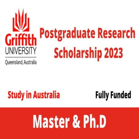 International Postgraduate Research Scholarship 2023 at Griffith University in Australia 