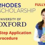 Rhodes Scholarships 2023 at University of Oxford