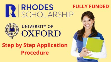 Rhodes Scholarships 2023 at University of Oxford
