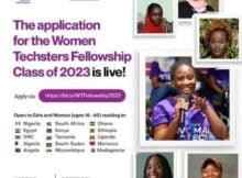 Women Techsters Fellowship Program 2023 for African Women