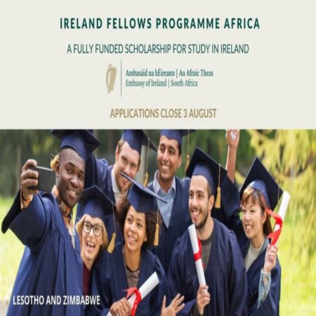 Ireland Fellows Programme for Africa Students 2024 at Higher Education Institutions in Ireland