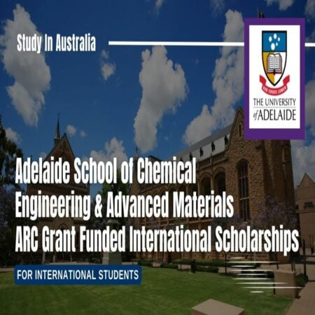 Research Scholarship for School of Chemical Engineering 2023 at University of Adelaide