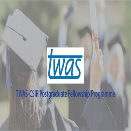 TWAS-CSIR Postgraduate Fellowship Programme 2023