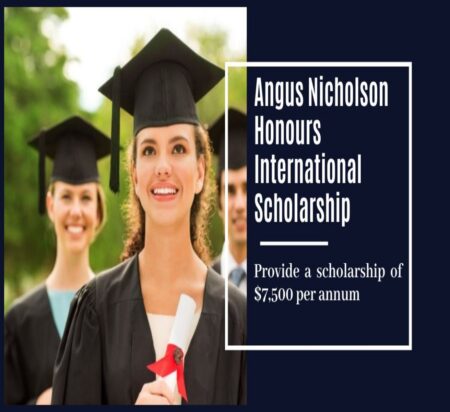 Angus Nicholson Honours Scholarship 2023 at Australian National University