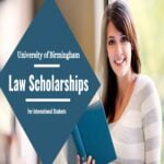 Law School Scholarships for International Students 2023 at University of Birmingham
