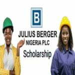 Julius Berger Nigeria Scholarship 2023 for Undergraduate Students
