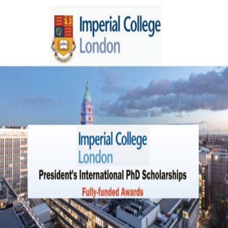 Presidents PhD Scholarships 2024/2025 at Imperial College London