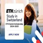 ETH Zurich Excellence Masters Scholarships 2024