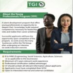 TGI Young Professionals Program 2023/24 for Young Graduates
