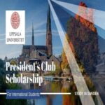 Scholarships for International Students 2024 at Uppsala University