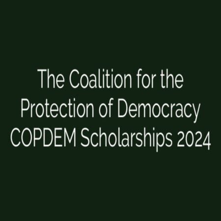 The Coalition for the Protection of Democracy COPDEM Scholarships 2024
