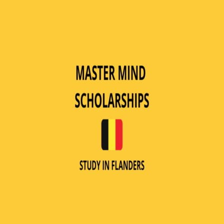 Government of Flanders Master Mind scholarships 2024/2025