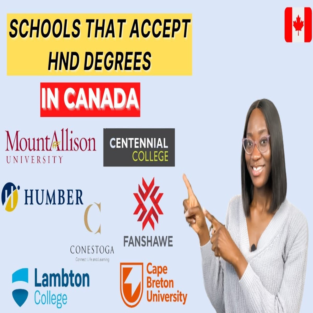 Universities in Canada that accept HND for Masters 2024