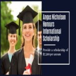 Angus Nicholson Honours Scholarship 2025