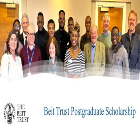 Beit Trust Postgraduate Scholarships 2025 for Africans