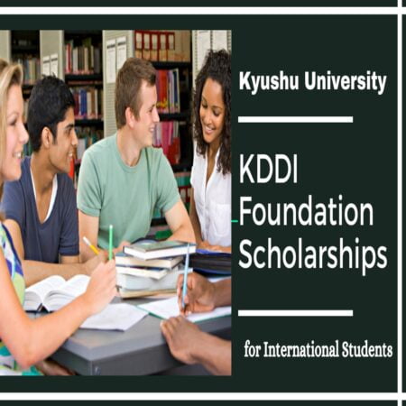 KDDI Foundation Scholarship for International Students 2024 at Kyushu University