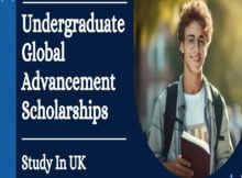 Undergraduate Global Advancement Scholarships 2024 at University of Liverpool in UK