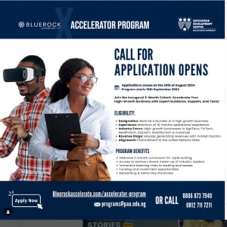 Bluerock Accelerator Program 2024 for Business Owners