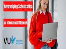 Scholarships for International Masters Students 2025 at Vrije Universiteit Amsterdam