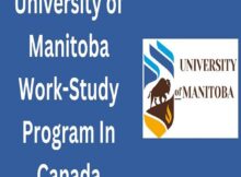 Work-Study Program 2024 at University of Manitoba