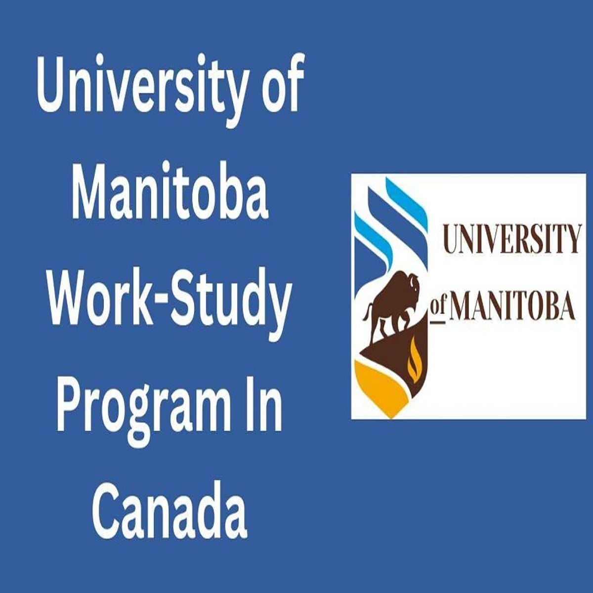 Work-Study Program 2024 at University of Manitoba