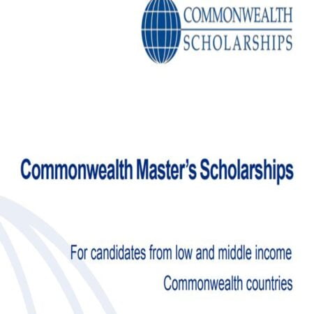 Fully Funded Commonwealth Master’s Scholarships 2025