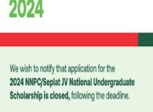 Seplat Energy JV National Scholarship 2024