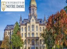 Undergraduate Scholarships 2025 at University of Notre Dame