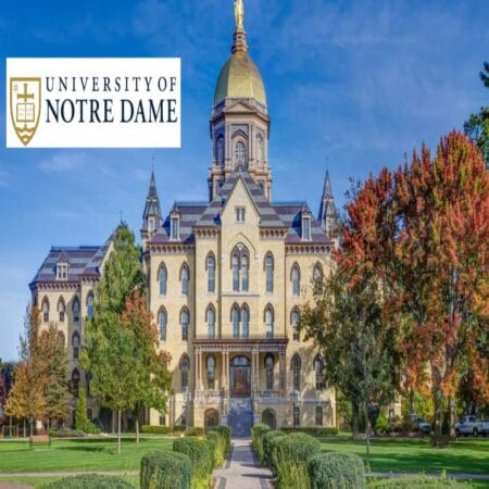 Undergraduate Scholarships 2025 at University of Notre Dame