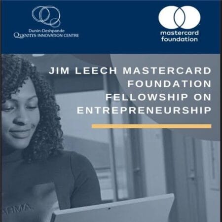 Jim Leech Mastercard Foundation Fellowship 2025