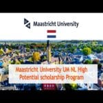 NL-High Potential scholarship 2025/2026 at Maastricht University
