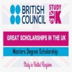 British Council GREAT Scholarships 2025 to Study in UK