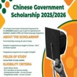 Chinese Government Scholarship 2025 for South Africans to Study in China