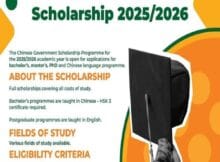 Chinese Government Scholarship 2025 for South Africans to Study in China