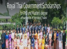 Royal Thai Government Scholarships 2025