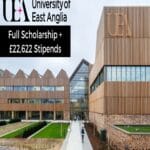 David Sainsbury Scholarships 2025 at the University of East Anglia