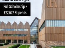 David Sainsbury Scholarships 2025 at the University of East Anglia