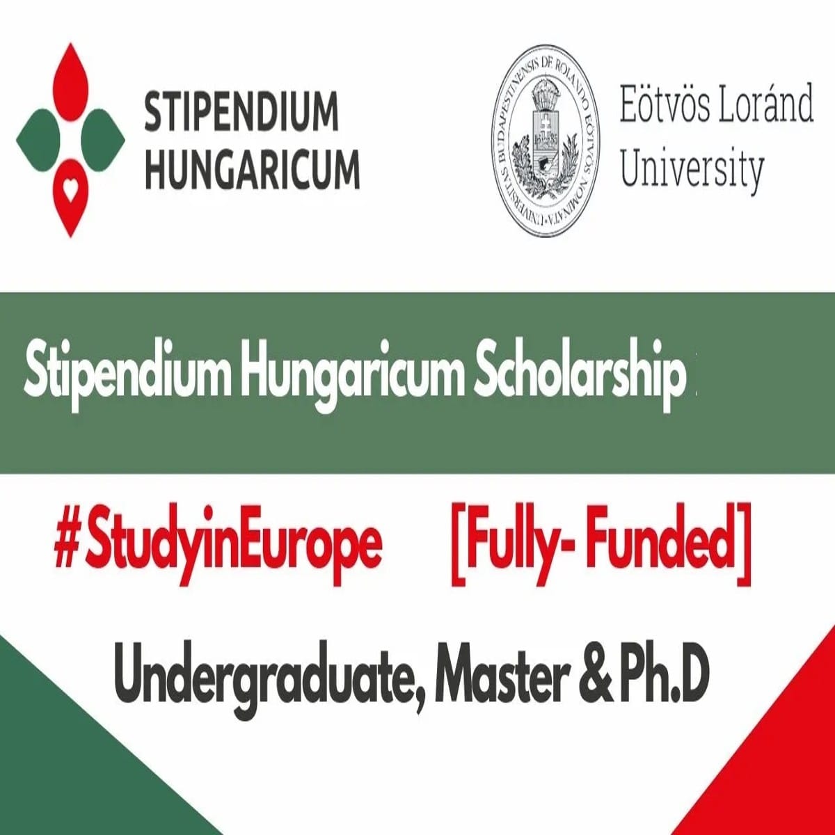 ELTE Stipendium Hungaricum Scholarships 2025 for International Students